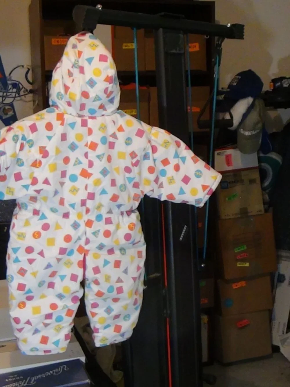 Vintage Circo Snowsuit 18M Girls Party One Piece Warm Hooded Cotton/Polyester